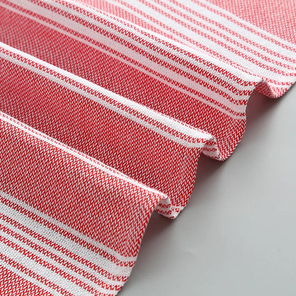 Turkish Cotton Stripe Fringed Beach Towel
