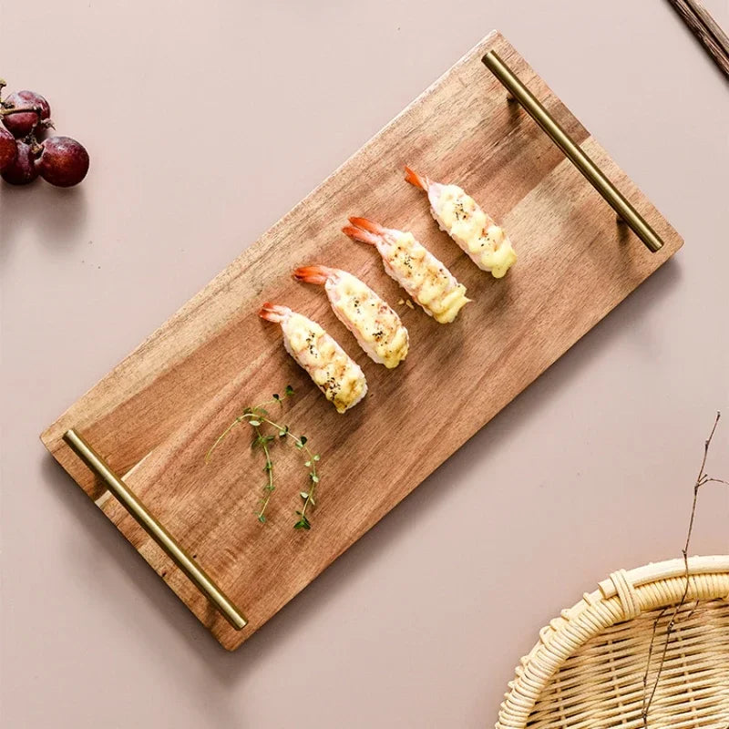 Wooden Serving Food Trays