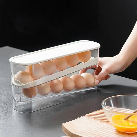 Egg Storage Rack Refrigerator Dispenser