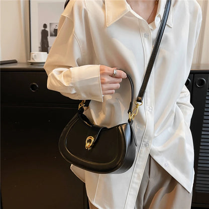 Small Saddle Crossbody Women's Bag