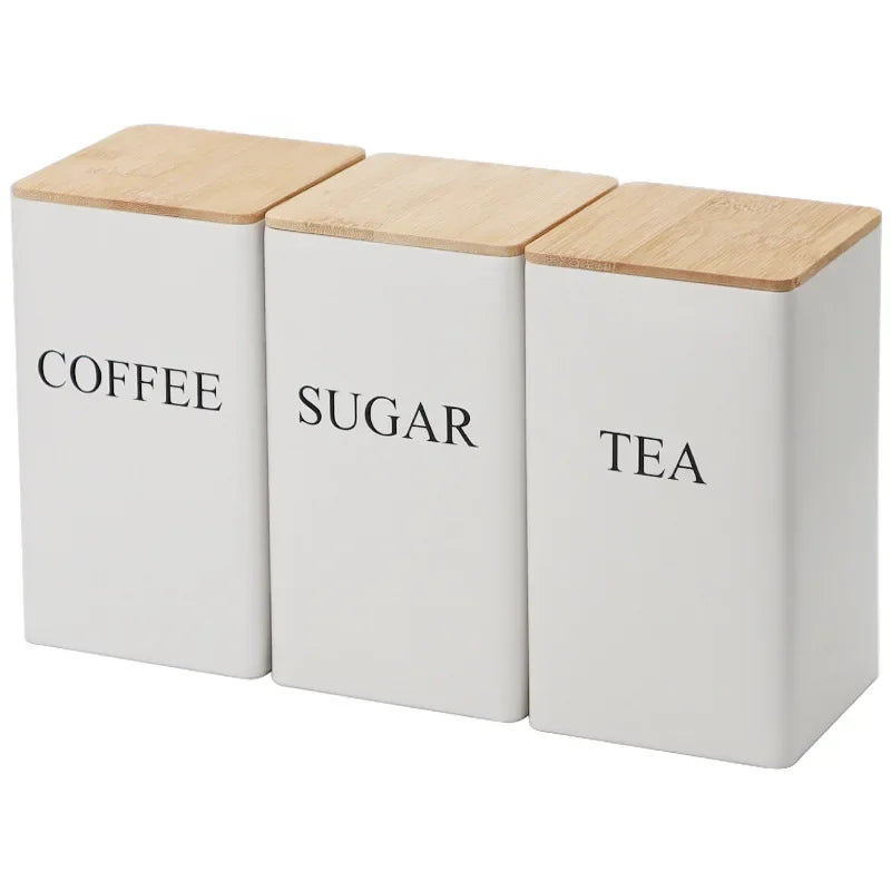 Coffee, Tea & Sugar Storage Jars