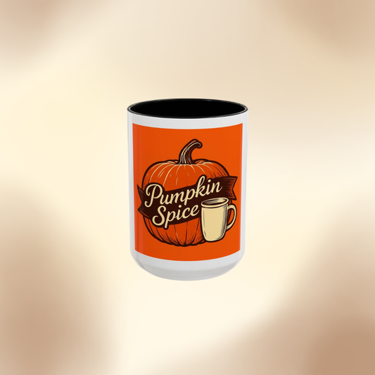 Pumpkin Spice Accent Coffee Mug