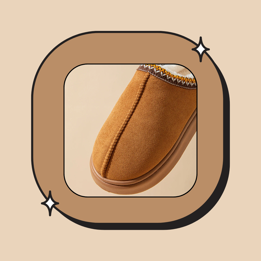 Warm Autumn Women's Slippers With Platform