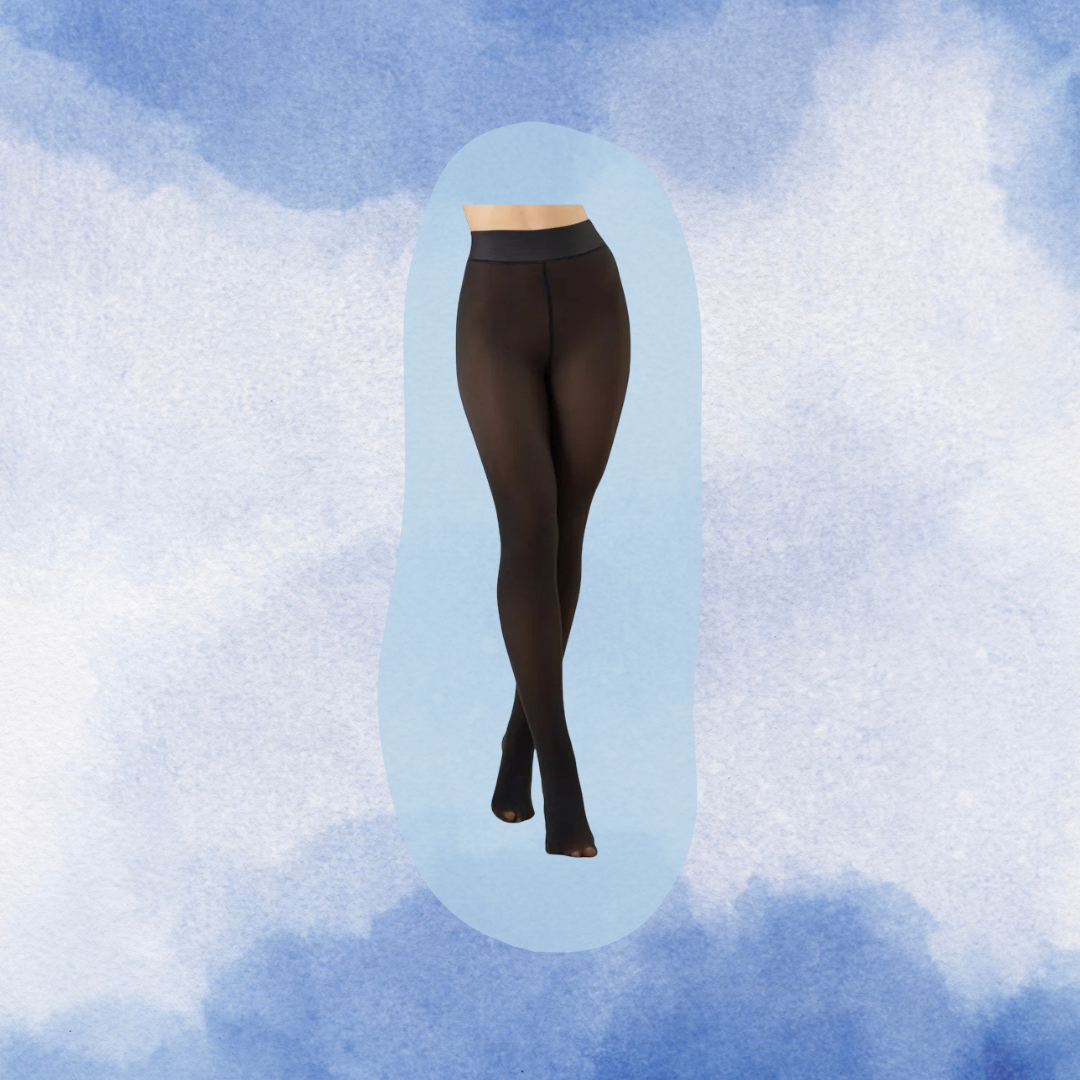 Women's Black Fleece Lined Leggings