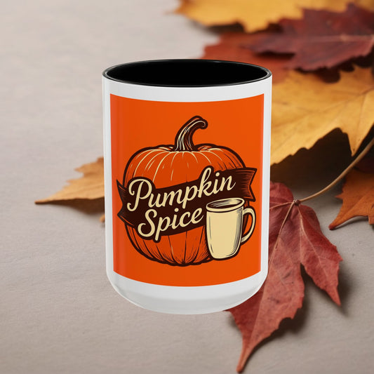 "Pumpkin Spice" Accent Coffee Mug
