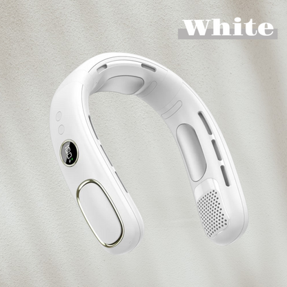 Comfort-Fit Wearable Cooling Neck Fan